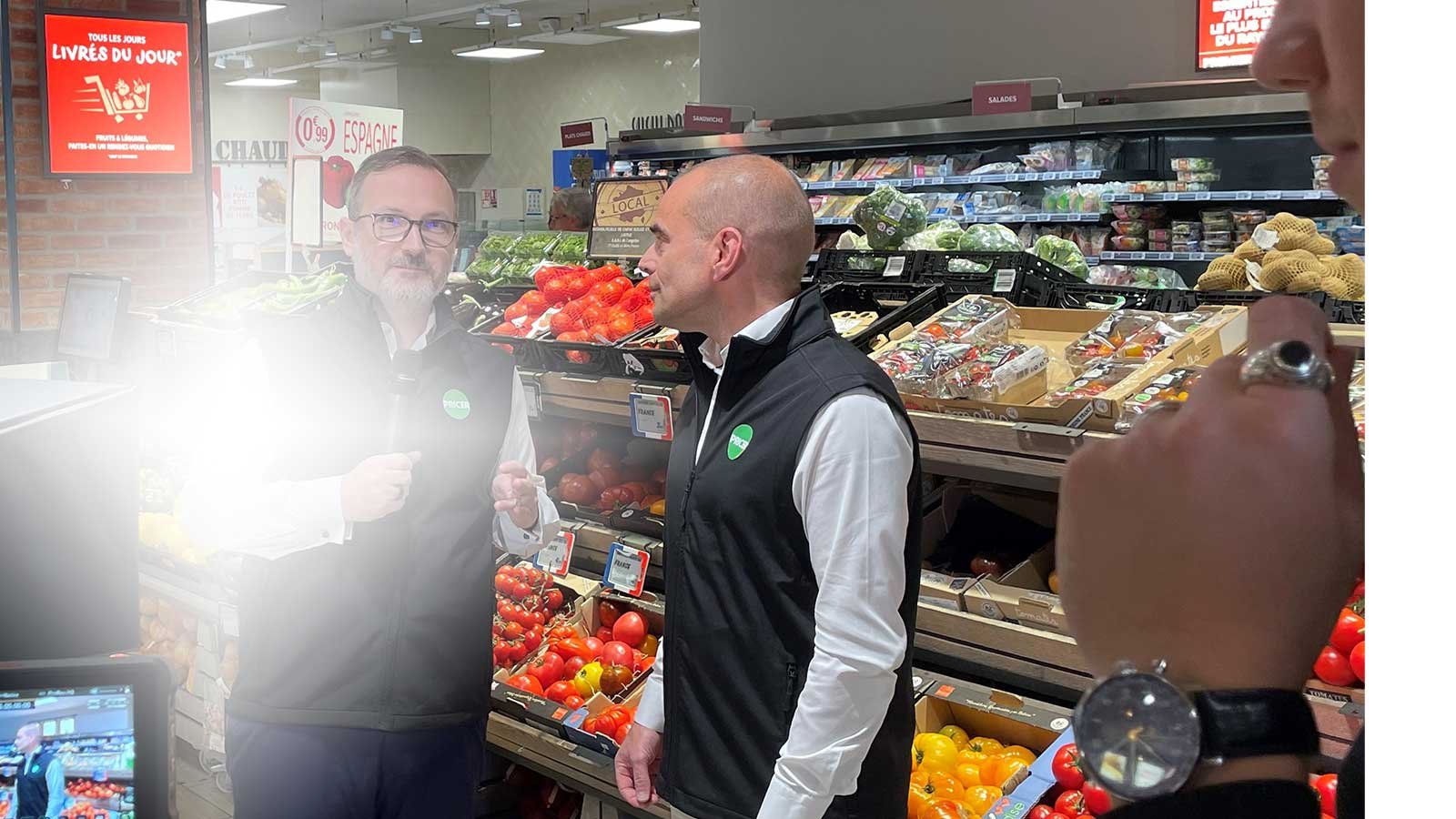 Carrefour und Pricer