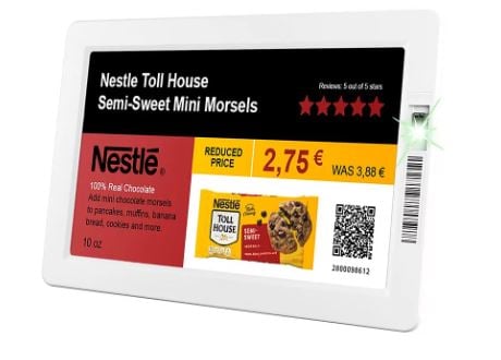 Pricer ESL nestle