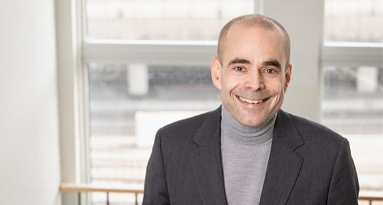 Magnus Larsson presenting at Investor Day