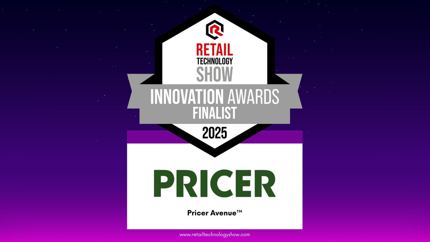 Price R Logga Pricer Shortlisted for Retail Technology Innovation Award 2025 | Pricer